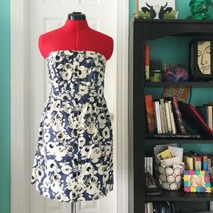 DONATING Urban Outfitters Blue Strapless Dress
